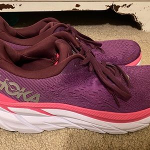 Hoka Clifton 8 Tennis Shoe 
size 10B